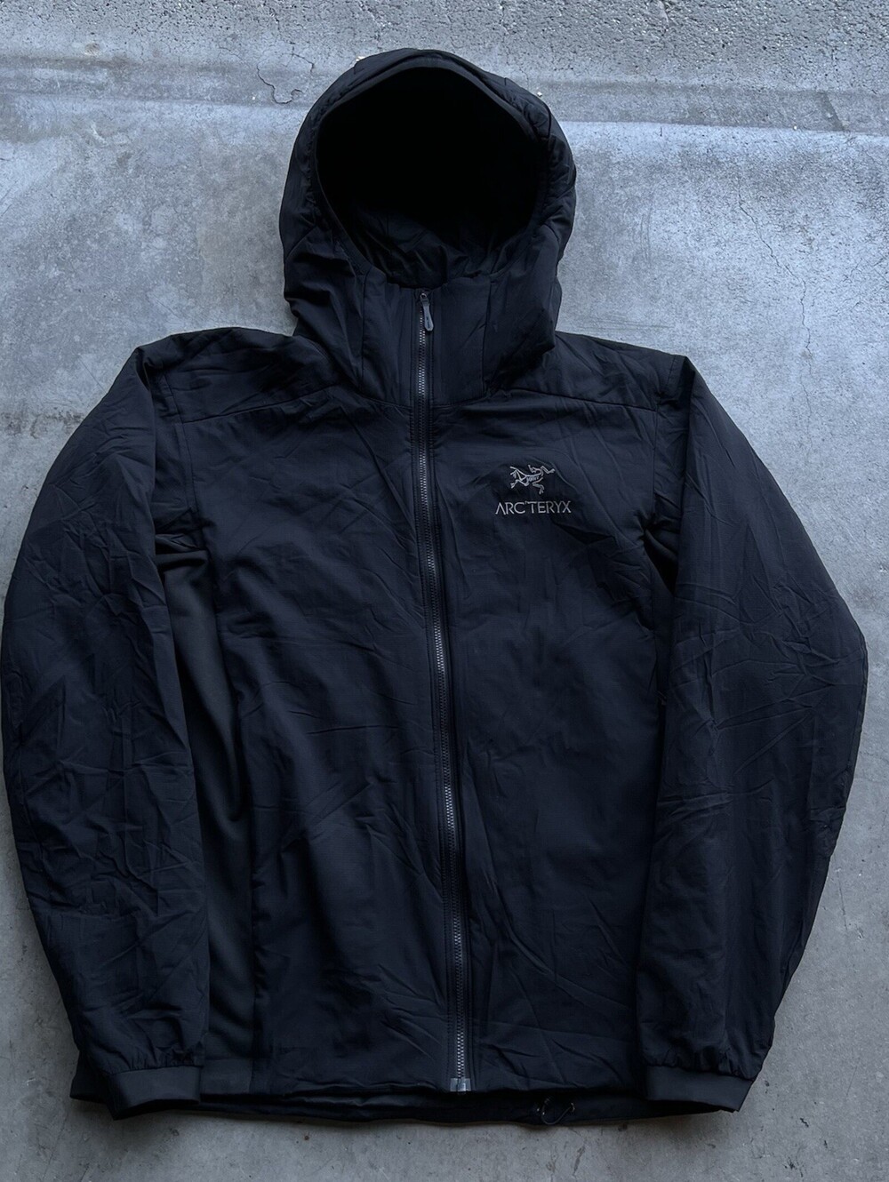Arcteryx Atom LT Hoody Womens Medium Black Insulated Full Zip Jacket Gorp
